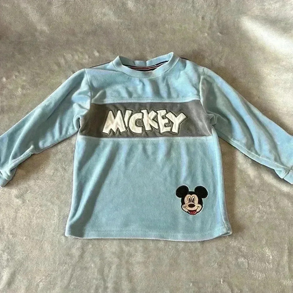 Disney - Mickey Mouse pullover soft velour sweater/sweatshirt. Size 3/4 - Picture 1 of 9